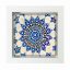 تابلو کاشی سفیدهنری مدل  سنتی  کد h1118 اندازه 30 در 30