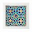 تابلو کاشی سفیدهنری مدل  سنتی کد h1397 اندازه 30 در 30