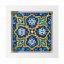 تابلو کاشی سفیدهنری مدل  سنتی  کد h440 اندازه 30 در 30