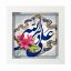 تابلو کاشی سفید مذهبی مدل  علی   کد m137 اندازه 27 در 27