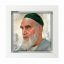 تابلو کاشی سفید مذهبی مدل  امام  کد m423  اندازه 27 در 27