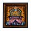 تابلو کاشی مشکی طلایی مذهبی طرح  حسین کد m536  اندازه 27*27