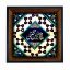 تابلو کاشی مشکی طلایی مذهبی طرح  حسن کد m562  اندازه 27*27