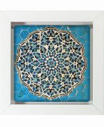 تابلو کاشی سفیدهنری مدل سنتی  کد h1106 اندازه 30 در 30