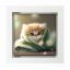 تابلو کاشی سفیدهنری مدل  فانتزی کد h1506 اندازه 30 در 30