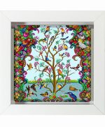 تابلو کاشی سفیدهنری مدل  سنتی  کد h181 اندازه 30 در 30