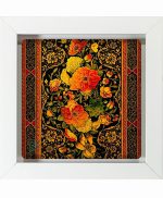 تابلو کاشی سفیدهنری مدل  سنتی  کد h203 اندازه 30 در 30