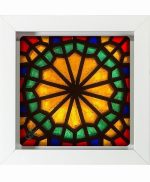 تابلو کاشی سفیدهنری مدل  ایرانی کد h995 اندازه 30 در 30