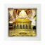 تابلو کاشی سفید مذهبی مدل  حسین  کد m297  اندازه 27 در 27