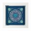 تابلو کاشی سفید مذهبی مدل  الله  کد m634  اندازه 27 در 27