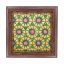 تابلو کاشی طرح چوب هنری طرح  سنتی کد h1097  اندازه 27*27