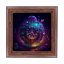 تابلو کاشی طرح چوب هنری طرح  فانتزی کد h1566  اندازه 17*17
