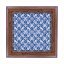 تابلو کاشی طرح چوب هنری طرح  سنتی کد h623  اندازه 17*17