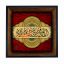 تابلو کاشی مشکی طلایی مذهبی طرح  حسین کد m296  اندازه 17*17