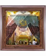 تابلو کاشی طرح چوب مذهبی طرح  عباس کد m337  اندازه 27*27
