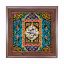 تابلو کاشی طرح چوب مذهبی طرح  علی کد m449  اندازه 17*17
