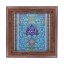 تابلو کاشی طرح چوب مذهبی طرح  الله کد m520  اندازه 27*27