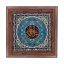 تابلو کاشی طرح چوب مذهبی طرح  الله  کد m832   اندازه 27*27